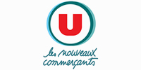 logo super u les nouveaux commerçants